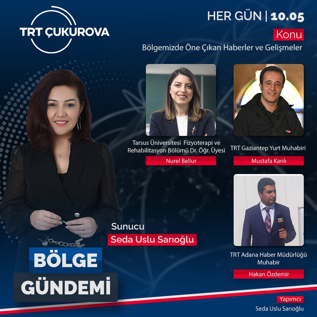  TRT Çukurova Radyosu- “Çocukluk ve Erken Ergenlik Döneminde Uyku ve Dijital Dün...